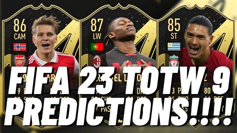 Fifa 23 Totw 9 Predictions Youtube