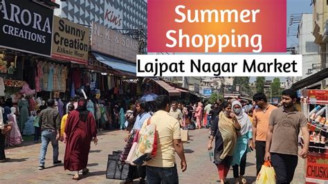 Market Vlog Lajpat Nagar Market Delhi Some Summer Shopping From