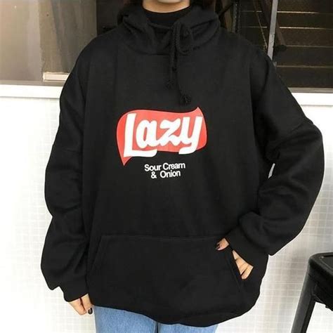 Fashion Harajuku Korean Loose Fleece Hoodie Oversized Sweatshirt Women