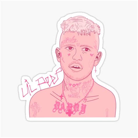 Lil Peep Sticker For Sale By Samuellaaa Redbubble