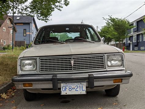 Old Parked Cars Vancouver: 1980 Pontiac Acadian 4dr