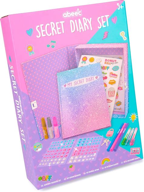 Abeec Secret Diary Set Secret Diary For Girls Purple Diary With Lock For Girls Girls