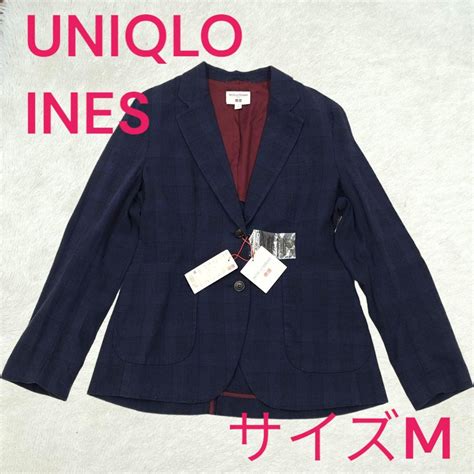 【新品未使用】uniqlo Ines リネンコットンジャケット M ネイビー By メルカリ