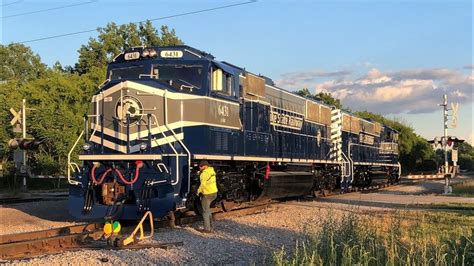 First Run Of The Lake State Railway Sd70ms June 9 2022 Youtube