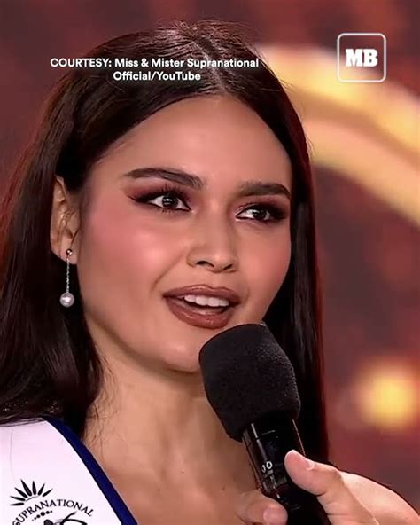 Philippine S Pauline Amelinckx S Question And Answer Performance On Miss Supranational 2023