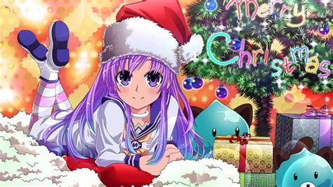 Đón Lễ Giáng Sinh ấm áp Với Bộ Hình Nền Noel Anime Dễ Thương Cho Máy Tính