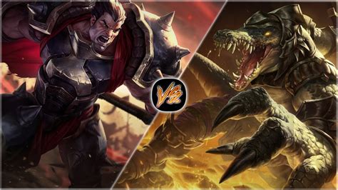 Darius Vs Renekton Full Build Fights Patch 817 Youtube