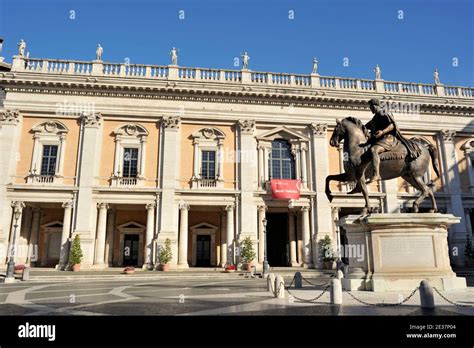 Italy Rome Campidoglio Palazzo Nuovo Musei Capitolini Capitoline