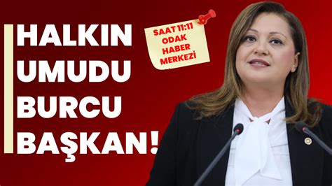 HALKIN UMUDU BURCU BAŞKAN Afyon Haber Odak Gazetesi Son Dakika