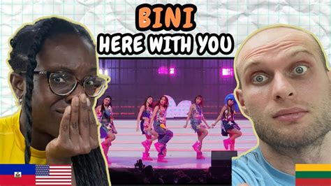 REACTION TO BINI HERE WITH YOU LIVE AT BINIVERSE THE FIRST SOLO