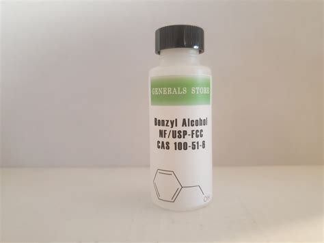 Benzyl Alcohol USP Grade Solvent Bacteriostatic Agent High Purity 2oz