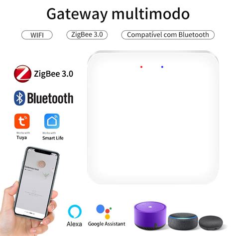 Hub Smart De Malha Multi Mode Gateway ZigBee 3 0 Bluetooth Wi Fi