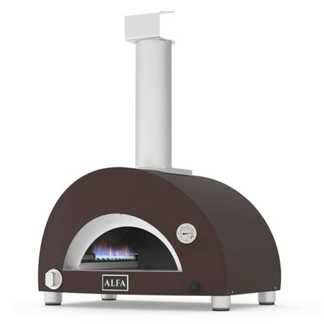 Sotel Alfa Forni Moderno Nano 1 Pizza Gas Pizzaofen Copper