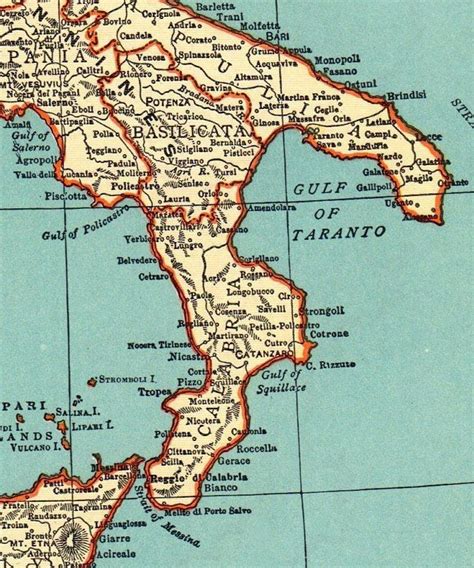 Antique Italy Digital Map. Old Map of Italy Print. Italy - Etsy