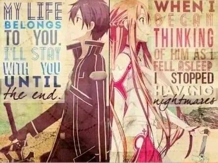 Sao quotes | Anime Amino