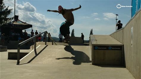 Best Foot Forward Europe Maribor 2022 Skateboard Contest Blue