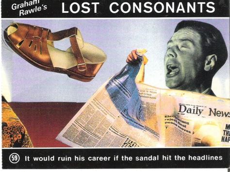 Postcard Graham Rawle S Lost Consonants 59 It Would