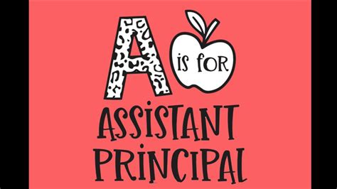 Happy Assistant Principal Appreciation Week Youtube