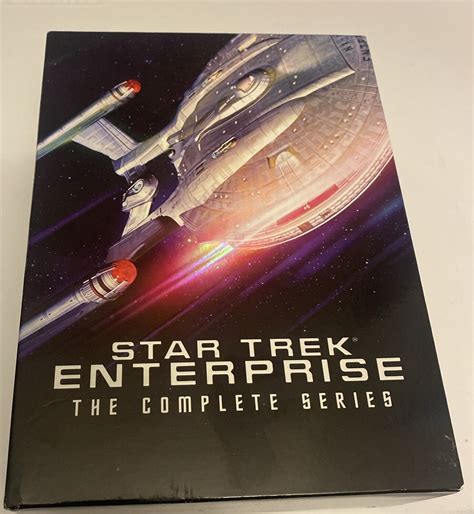 Star Trek Enterprise The Complete Series Season 1 4 Dvd 27 Disc Box