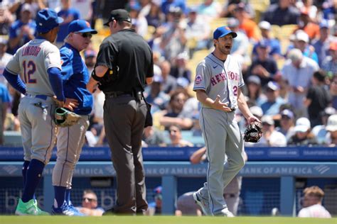 Mets Scherzer Suspended 10 Games By MLB