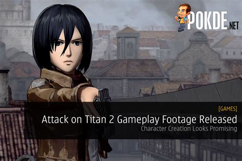 Attack On Titan 2 Gameplay Footage Released; Character Creation Looks ...