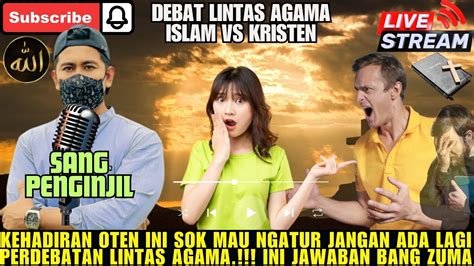 Oten Ini Merasa Tidak Nyaman Dengan Adanya Perdebatan Lintas Agama Ini