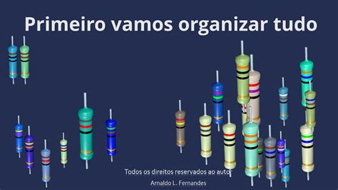 Vídeo revisado Como ler um resistor 4 faixas parte 1 YouTube