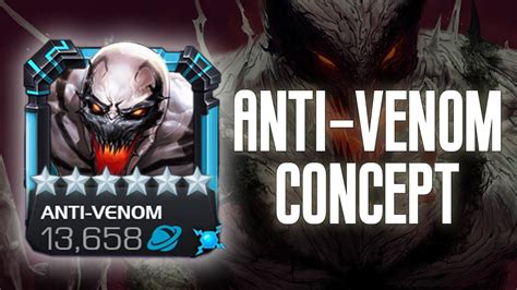 Anti Venom Champion Concept Marvel Contest Of Champions Youtube