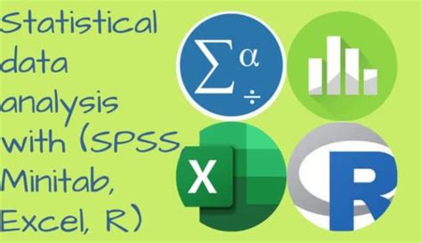 Help To Do Statistical Data Analysis With Spss R Excel And Minitab By