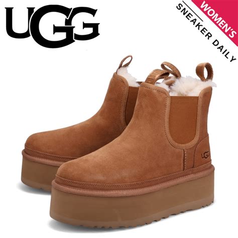 Giày Ugg Neumel Platform Chelsea Boot Chestnut 1134526 Che