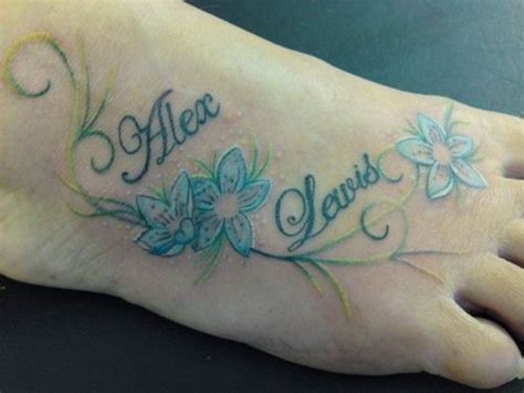 Name Flower Tattoo Tattoo Picture At CheckoutMyInk Tattoos