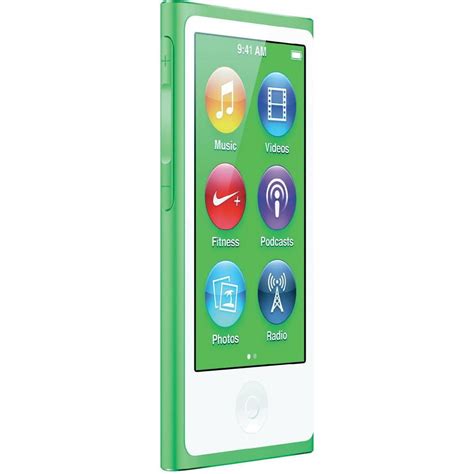 Pre Owned Apple Ipod Nano 7th Generation 16gb Green Md478ea Good