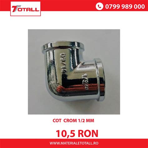 COT CROM 1 2 MM Preț 10 5 RON Livrare din stoc MaterialeTotall ro