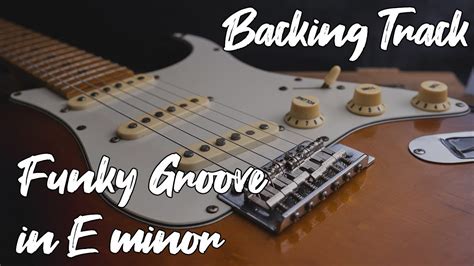 Funk Backing Track In E Minor Szbt Youtube