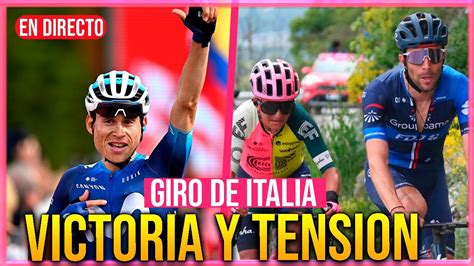 ANÁLISIS de la etapa 13 Giro De Italia 2023 en directo YouTube