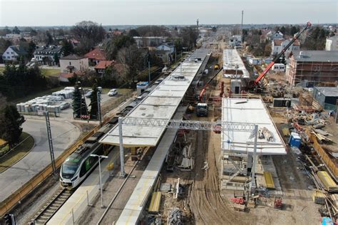 Zaglądamy na budowę stacji w Ożarowie Mazowieckim