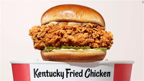 KFC Just Created A New Chicken Sandwich and It Is Massive!