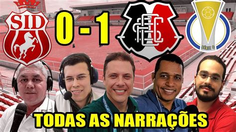 Todas as narrações Imperatriz 0 x 1 Santa Cruz Brasileirão Série C