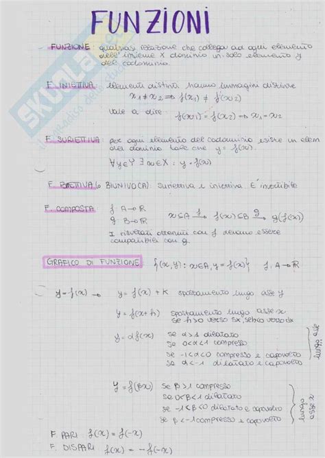 Appunti Analisi Matematica