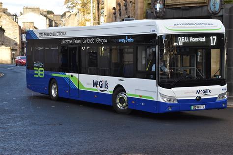 5032 SG71OTU Seen In Paisley Is New McGills Buses Yutong Flickr