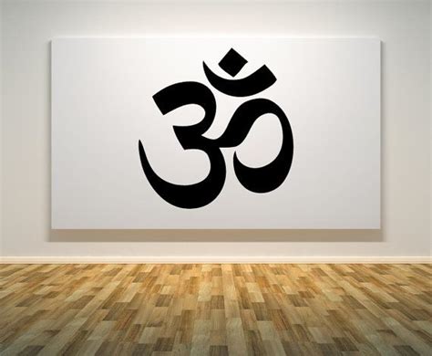 Om Wall Decal Hindu Mantra Decals Car Decals By Walls2lifedecals Wall