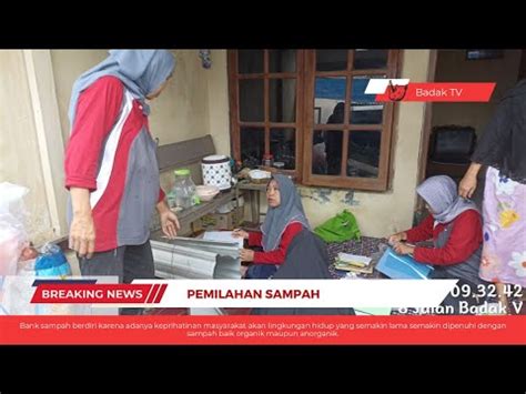 Kegiatan Bank Sampah Rw Desa Mejasem Barat Youtube