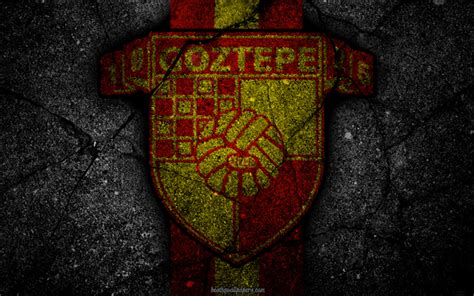 Download wallpapers goztepe logo art super lig soccer football club ...