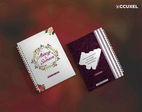 Get Creative Custom Wedding Jotter Design And Printing Design And