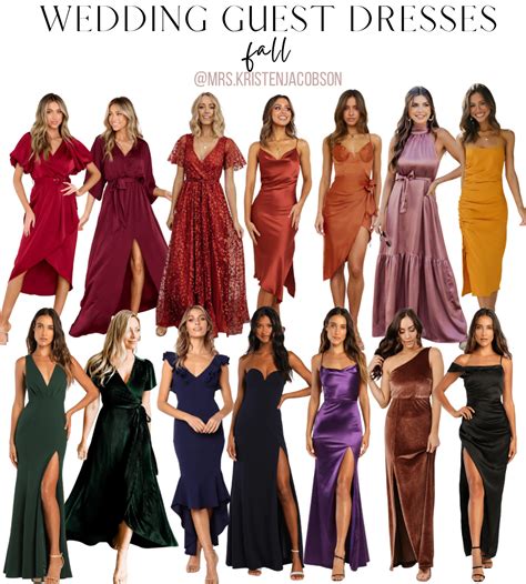 Fall Wedding Guest Dresses Artofit