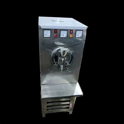 Stainless Steel Softy Ice Cream Machines For Street Counter At