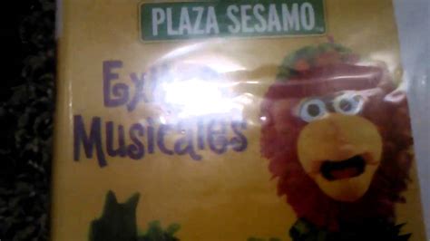 Plaza Sesamo Exitos Musicales Vhs