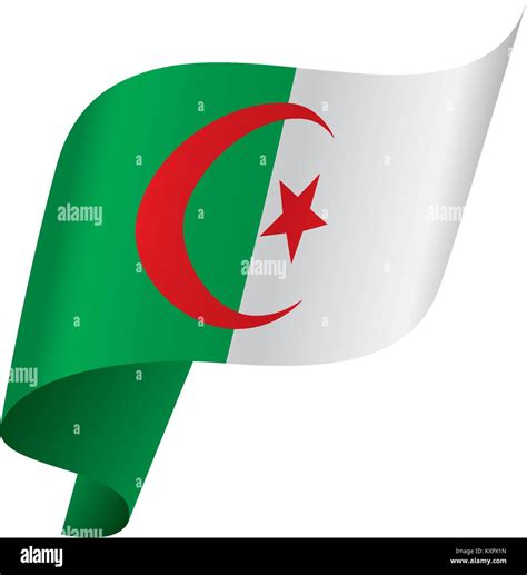 Algeria flag, vector illustration Stock Vector Image & Art - Alamy