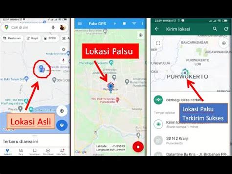 Cara Kirim Lokasi Palsu Di Whatsapp Facebook Telegram Messenger Dll