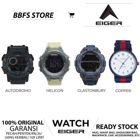 Promo Eiger Original Helicon Watch Jam Tangan Digital Pria Adventure